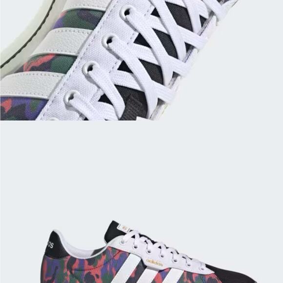 Adidas Originals Men's Daily 3.0 Camo Cloud White Core Black Skateboard SB - Picture 2 of 12